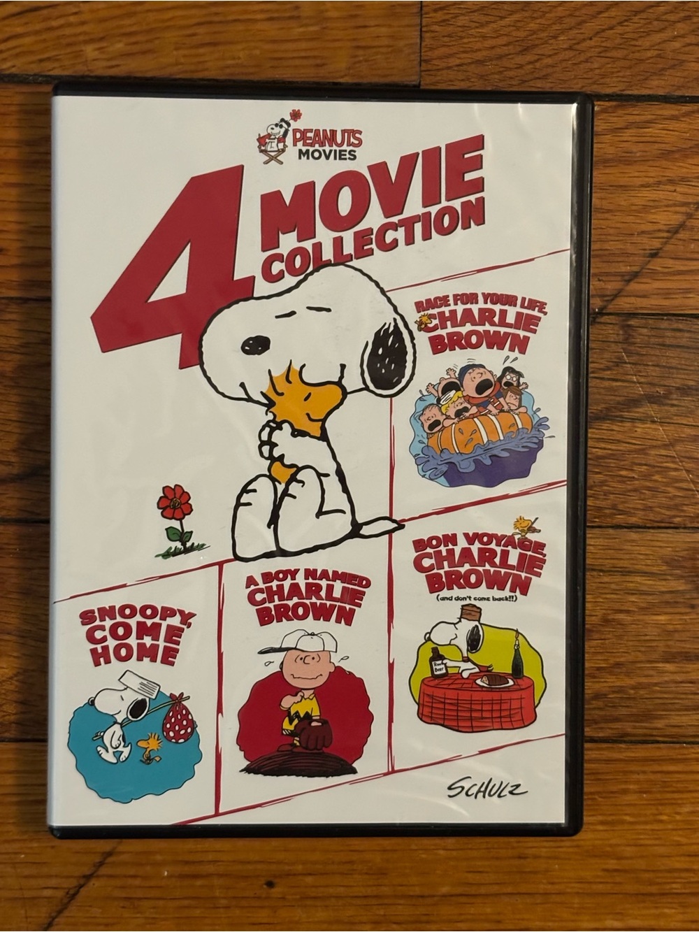 Peanuts Movies 4 Movie Collection - White DVD Case